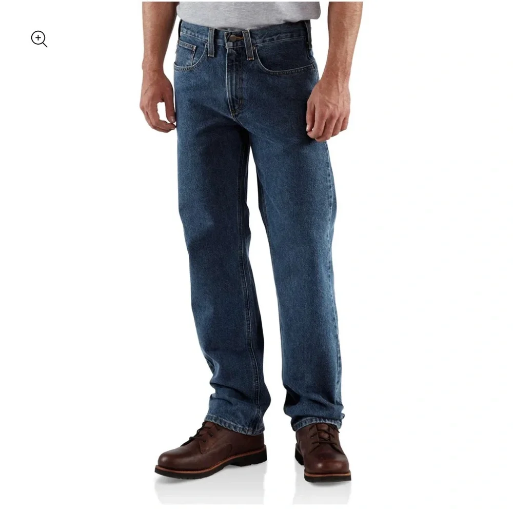 Carhartt Traditional Fit Straight Leg Jeans Style #B480 men’s sz 40 x 32